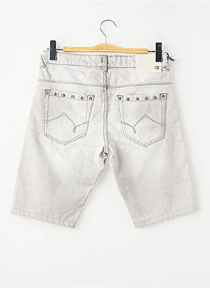 Bermuda tissage denim taille normale gris GAUDI homme
