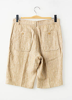 Bermuda taille à pinces taille normale marron MEXX homme