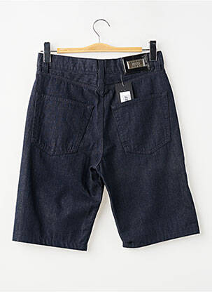 Bermuda tissage denim taille normale noir HUGO BOSS homme