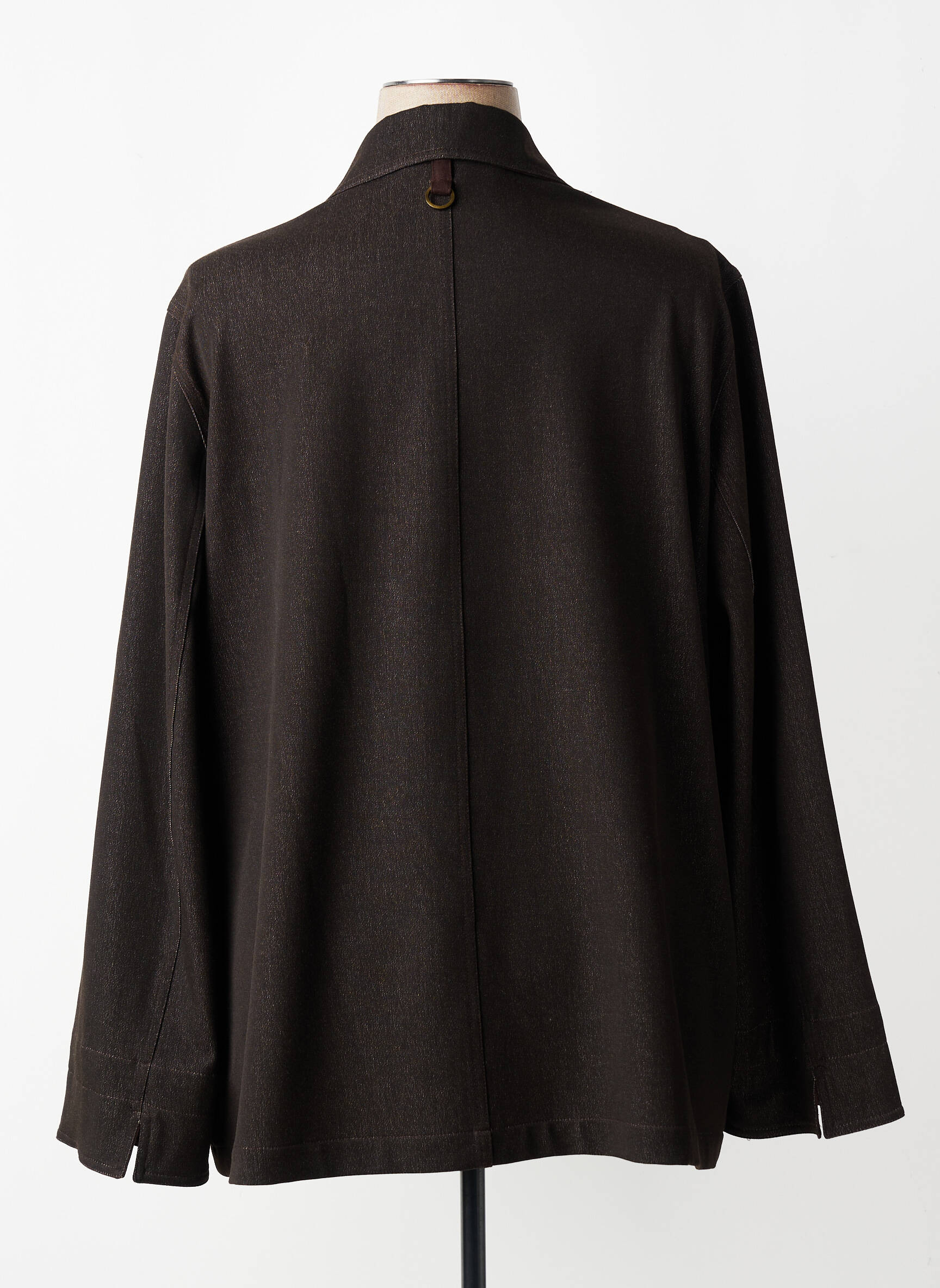 Veste casual coupe droite marron GERARD PASQUIER femme
