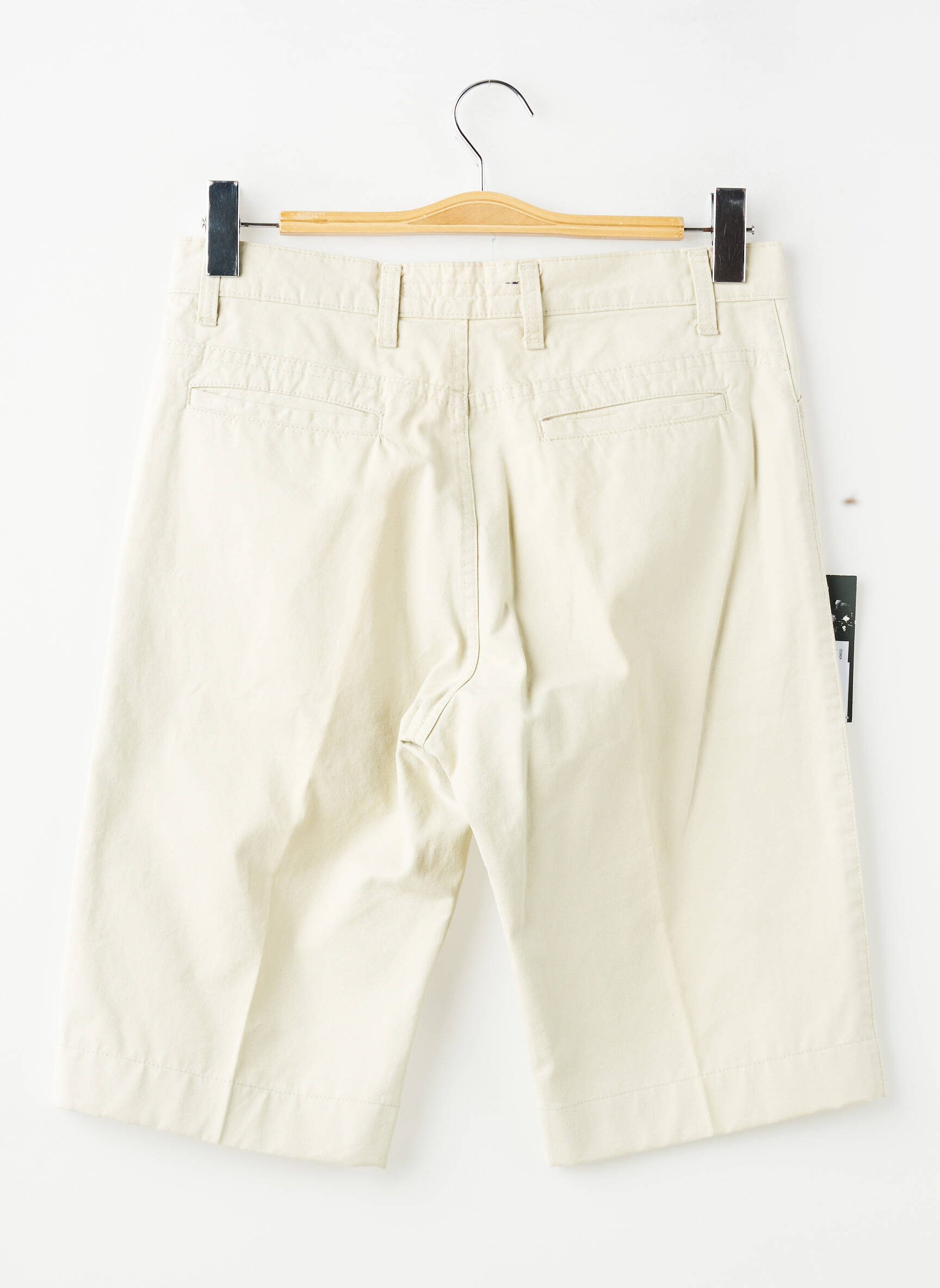 Bermuda tissage popeline taille normale vert VIAGGIO homme