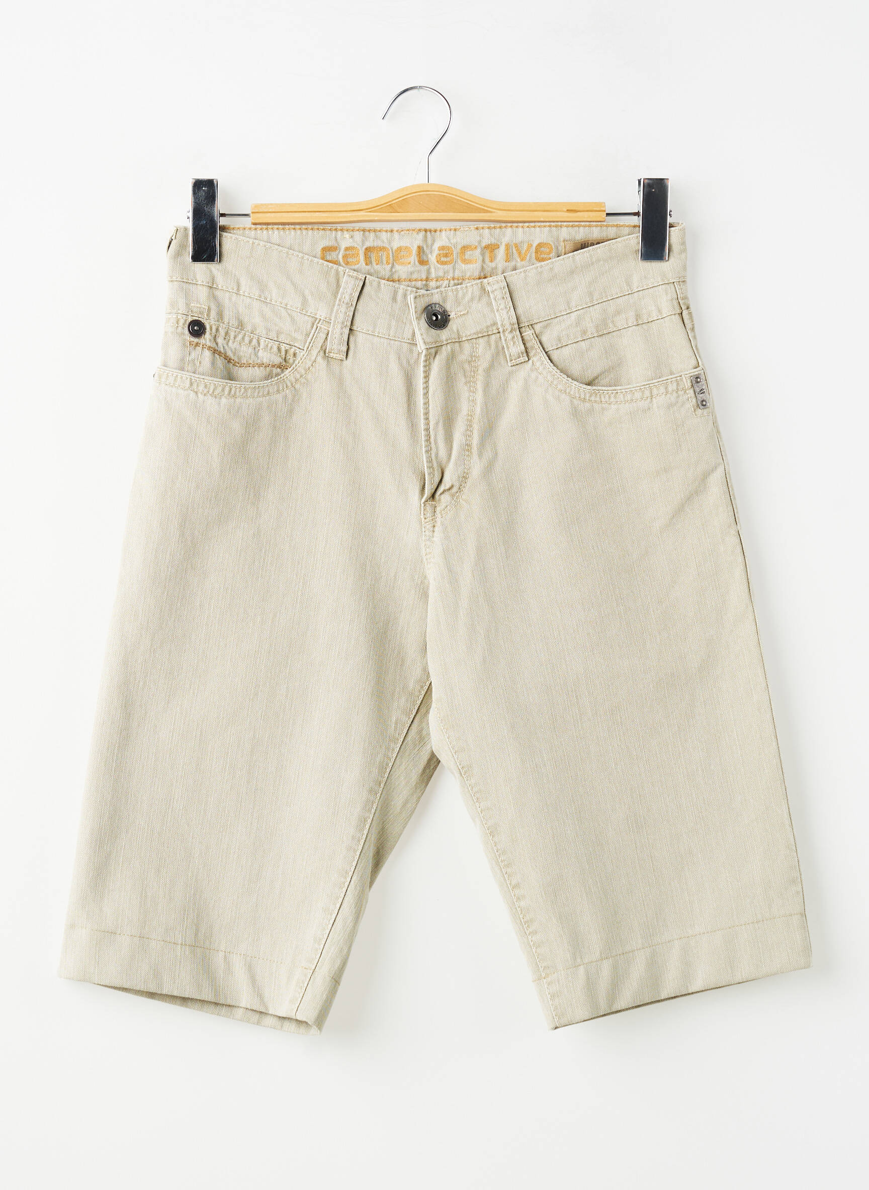 Bermuda tissage denim taille normale vert CAMEL ACTIVE homme