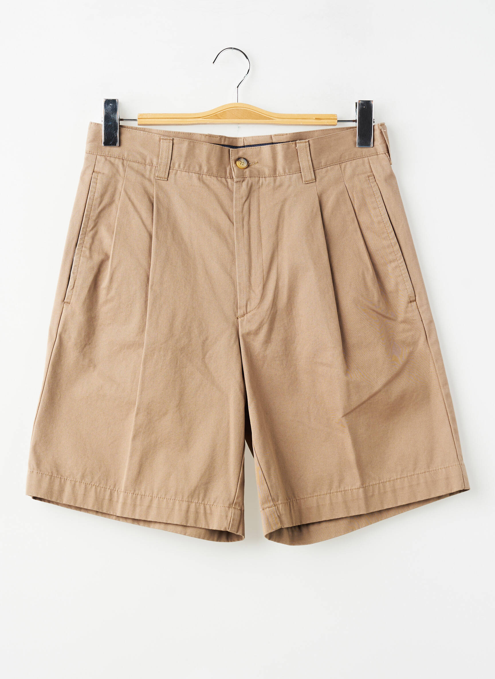 Short tissage popeline taille normale marron ARROW homme