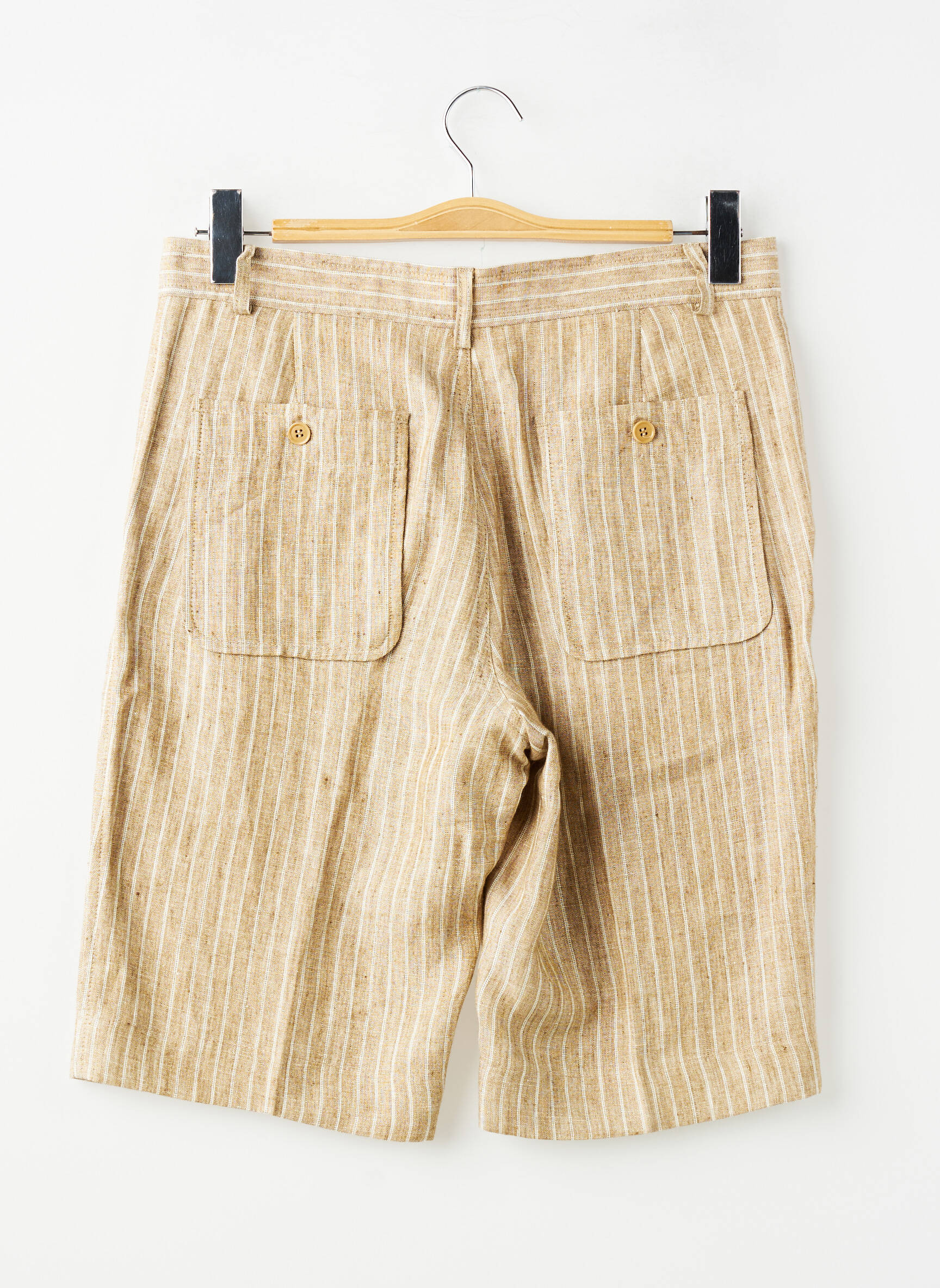Bermuda taille à pinces taille normale marron MEXX homme