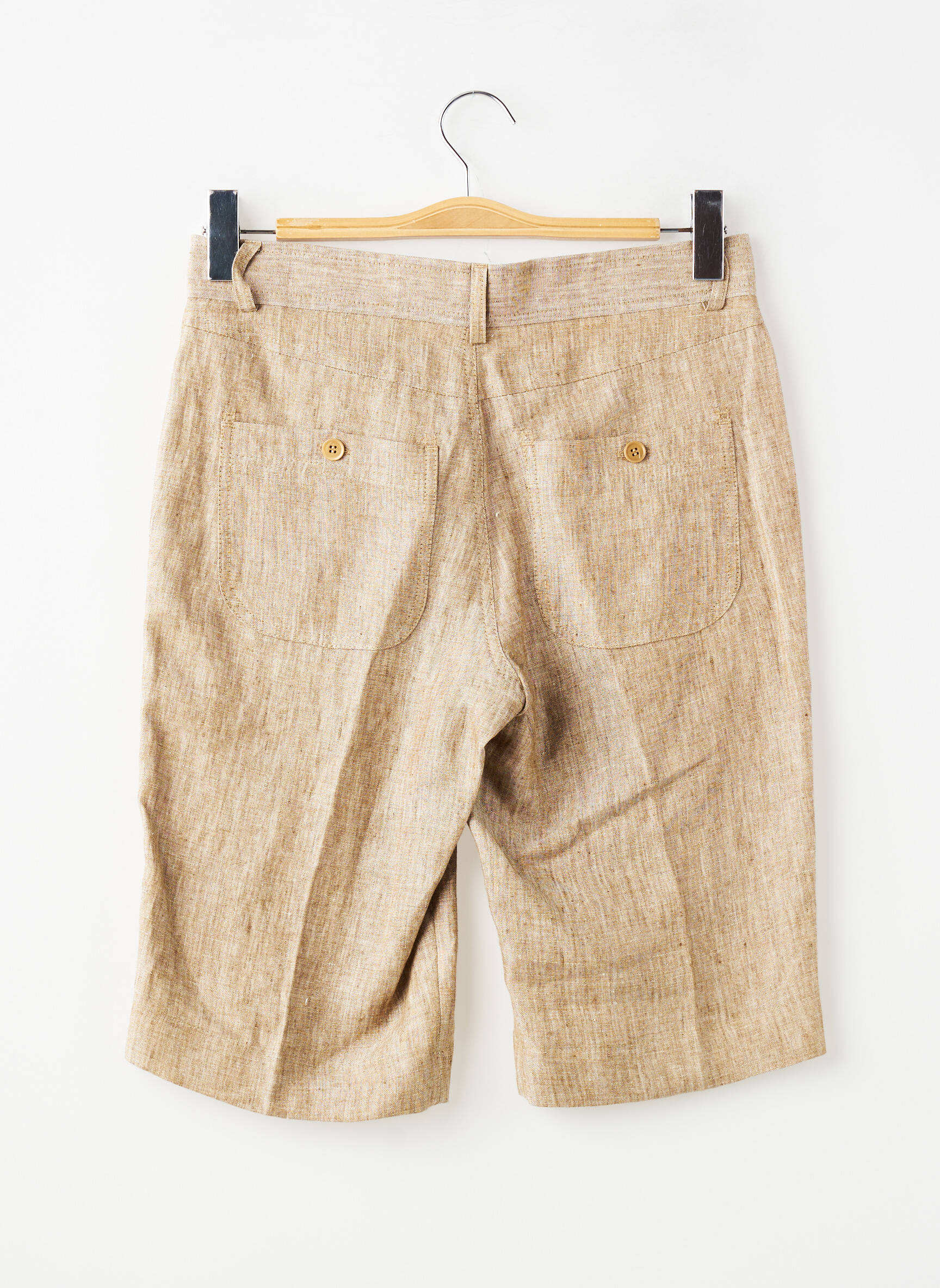 Bermuda taille à pinces taille normale marron MEXX homme