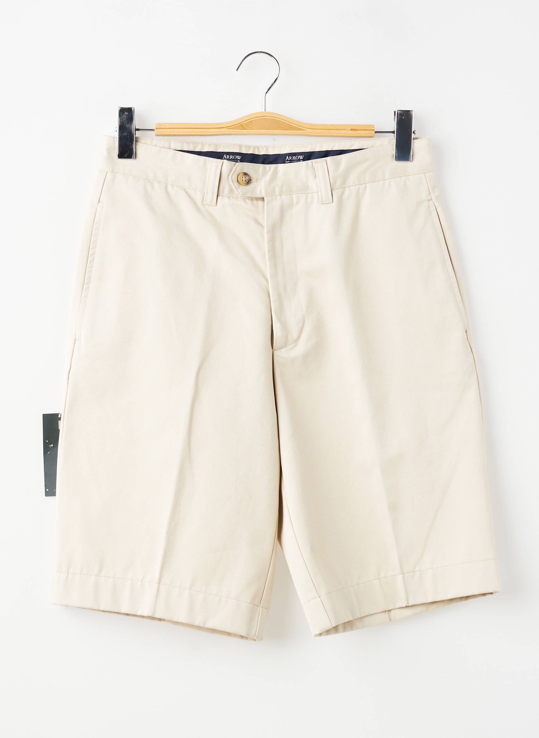 Bermuda stretch taille normale beige ARROW homme