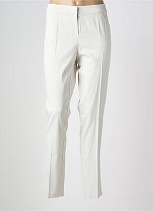 Pantalon slim taille normale taille normale beige NATHALIE CHAIZE femme