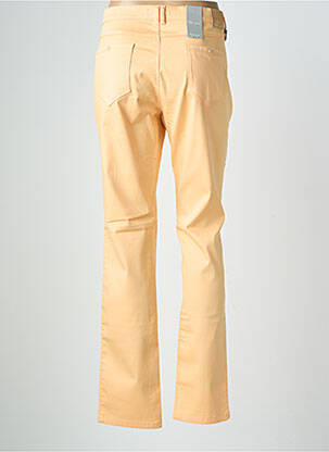 Jeans coupe slim stretch taille normale orange BRUNO SAINT HILAIRE femme