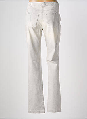 Jeans coupe slim taille haute taille haute gris EVA KAYAN femme