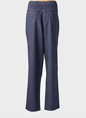Pantalon droit stretch bleu WEILL femme