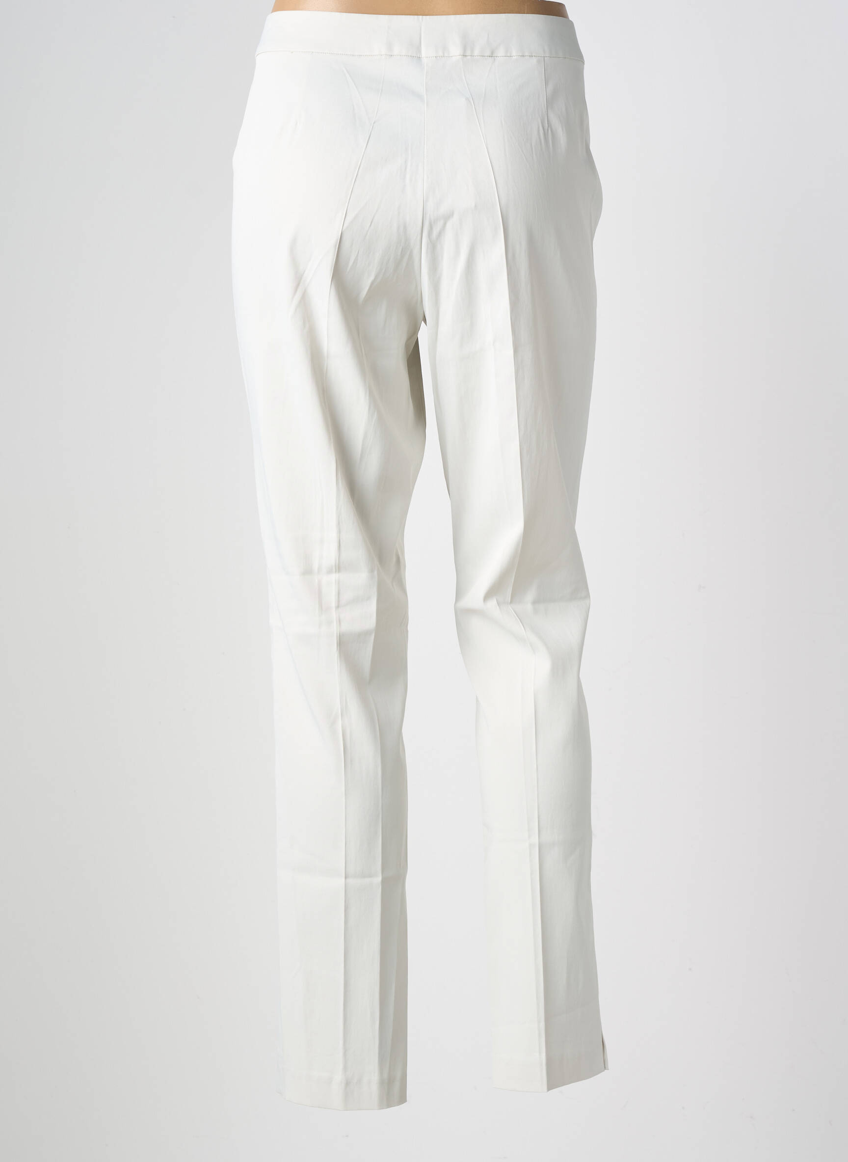 Pantalon slim taille normale taille normale beige NATHALIE CHAIZE femme