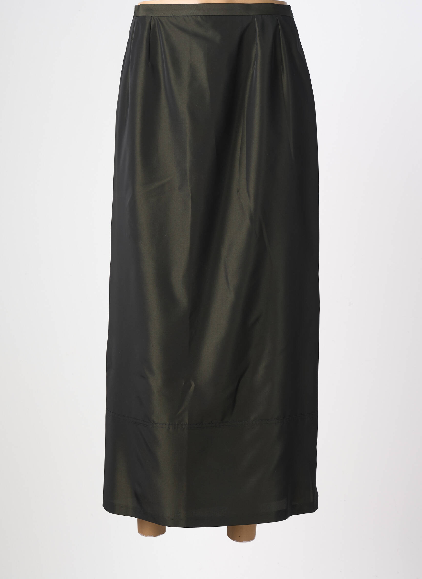 Jupe longue fermeture zippée au dos noir GERARD PASQUIER femme