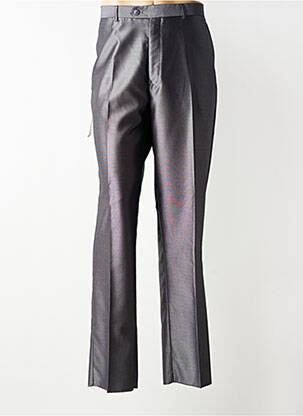 Pantalon droit tissage chiné taille normale gris SCOTT homme