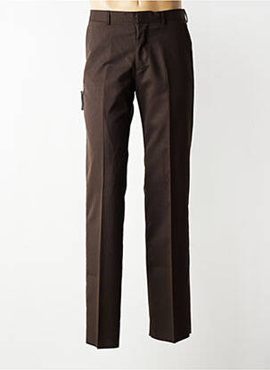 Pantalon slim taille à pinces taille normale marron MEXX homme