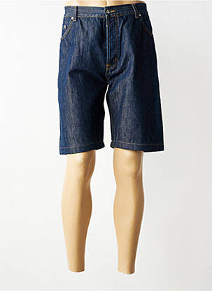 Bermuda tissage denim taille normale bleu LACOSTE homme