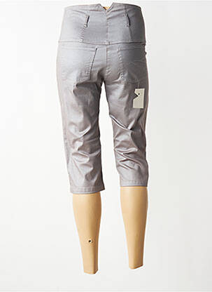 Corsaire taille haute taille haute gris PAUL BRIAL femme