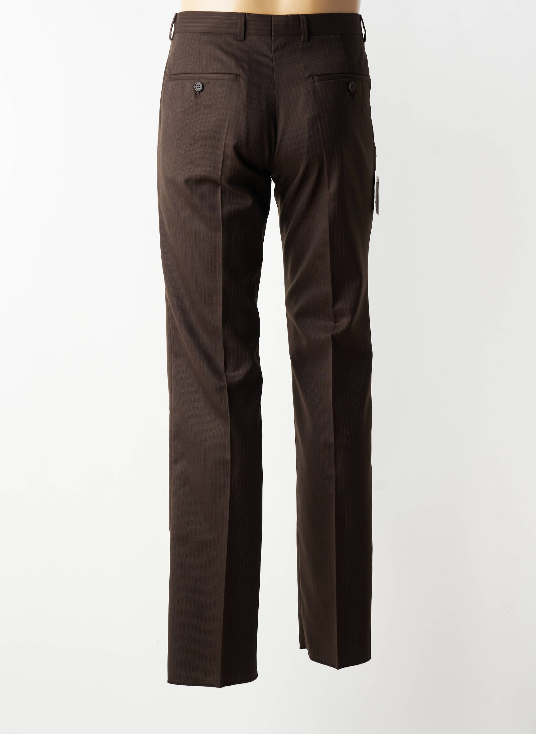 Pantalon slim taille à pinces taille normale marron MEXX homme