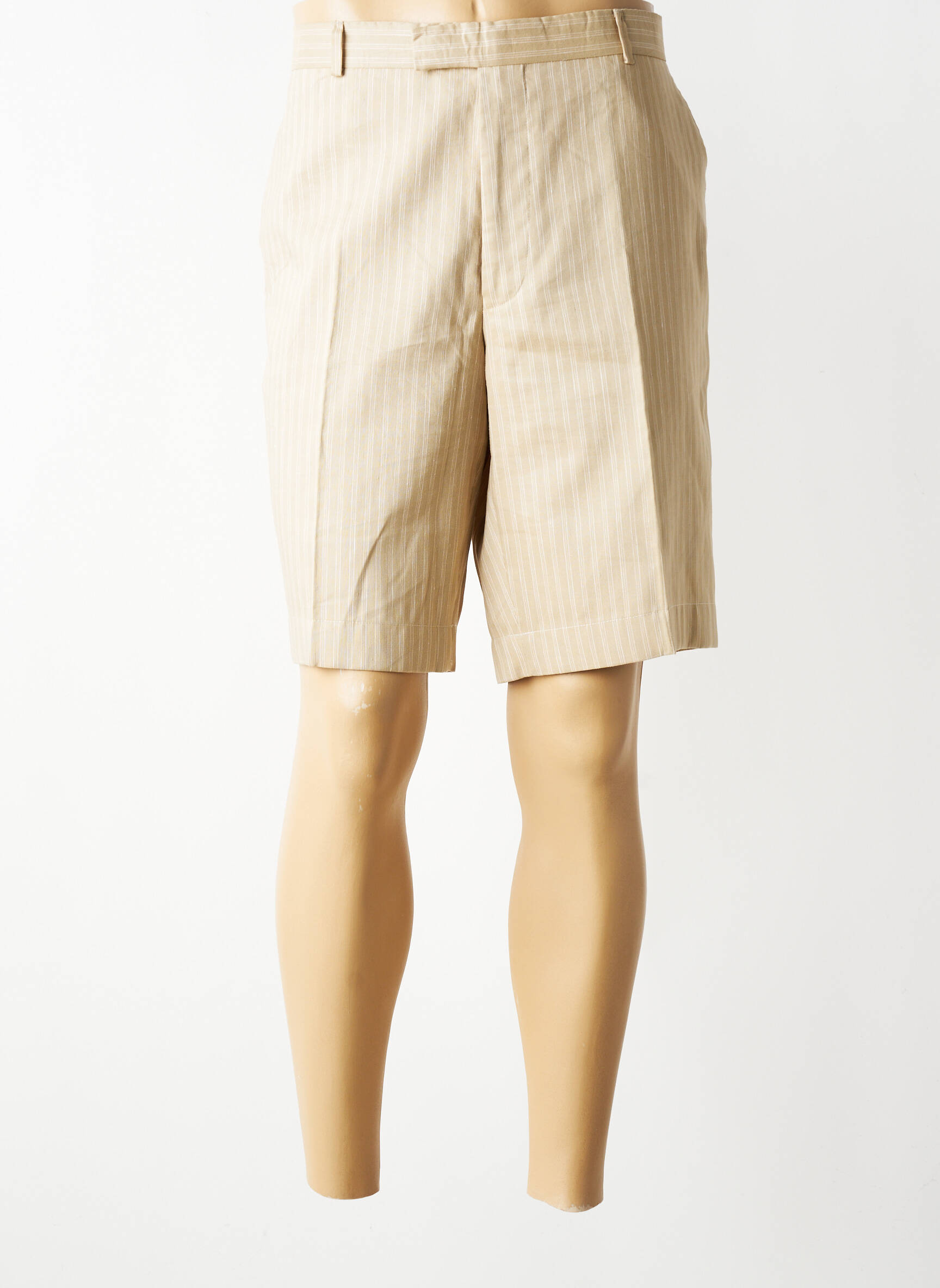 Bermuda taille à pinces taille normale beige MEXX homme