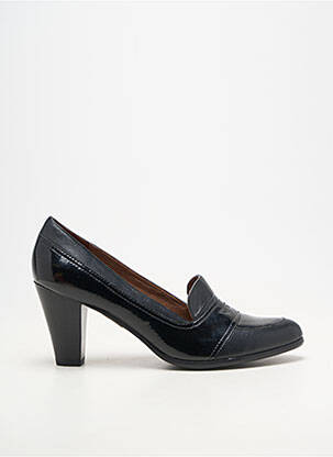 Escarpins matière lisse talon de 7 à 9cm noir KARSTON femme