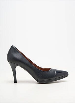 Escarpins matière lisse talon de 7 à 9cm noir KARSTON femme
