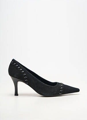 Escarpins bout pointu talon de 7 à 9cm noir MODA LORNA femme