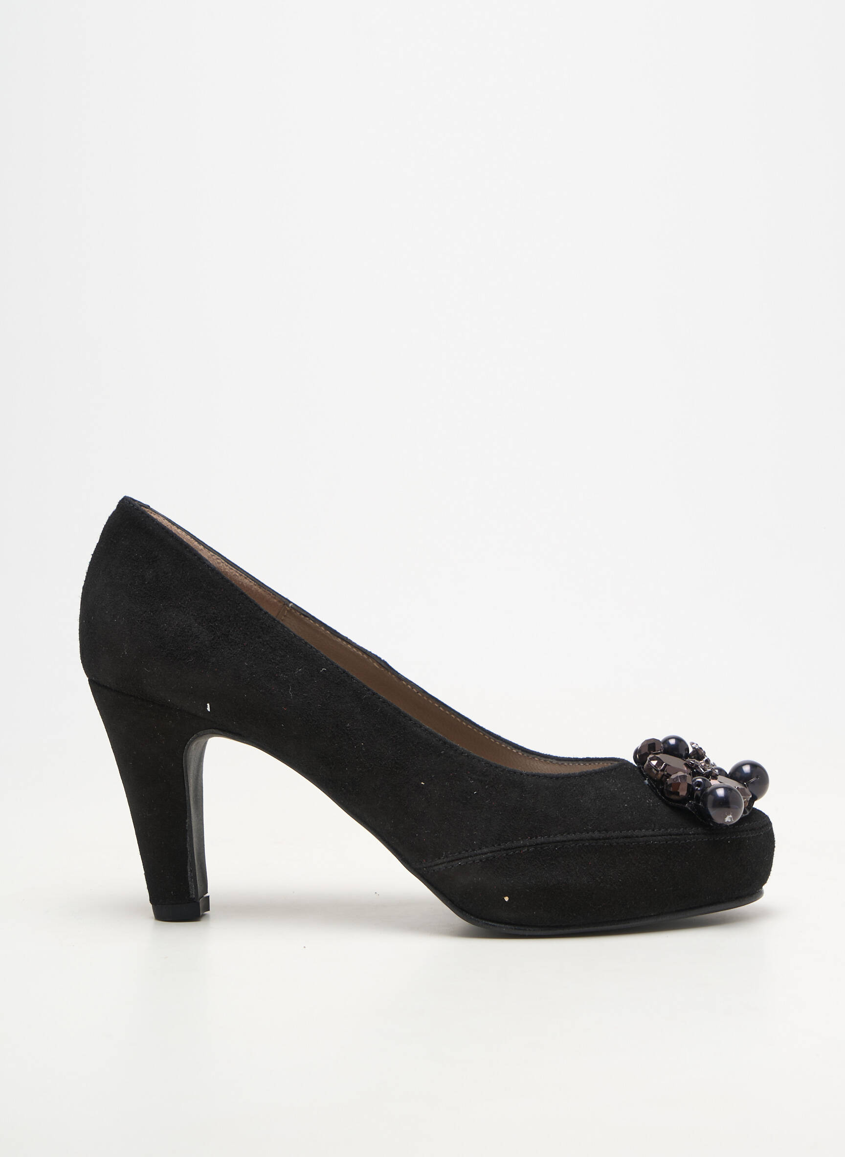 Escarpins talon bottier talon de 7 à 9cm noir BRENDA ZARO femme