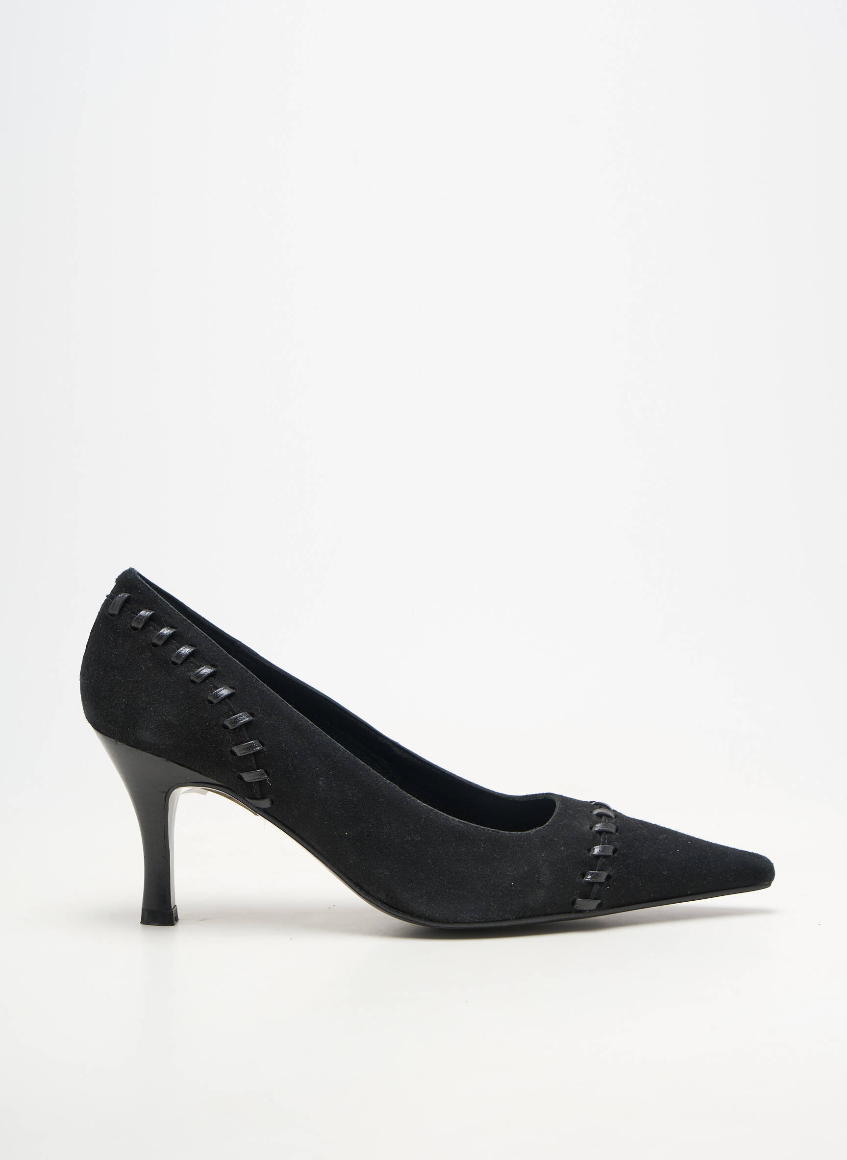 Escarpins bout pointu talon de 7 à 9cm noir MODA LORNA femme