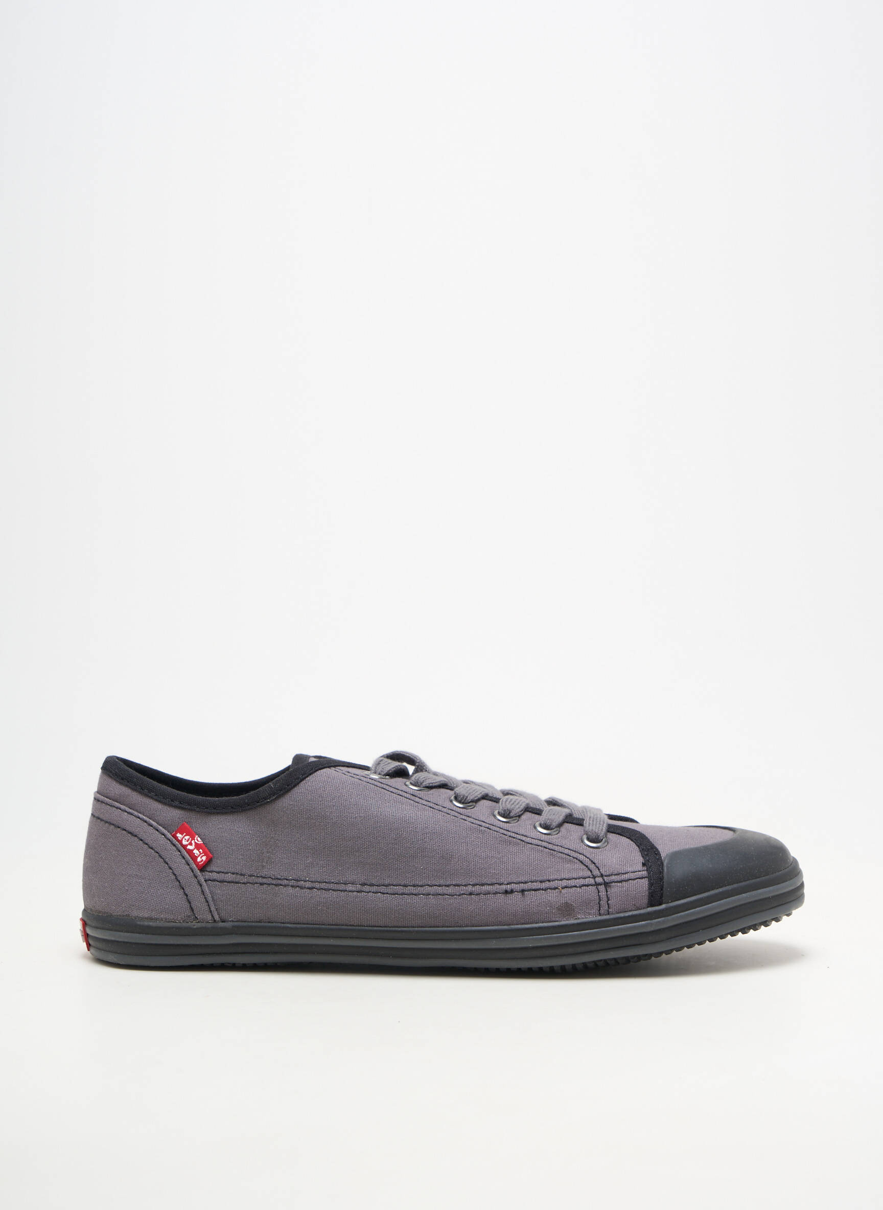 Baskets  bout rond gris LEVI'S homme