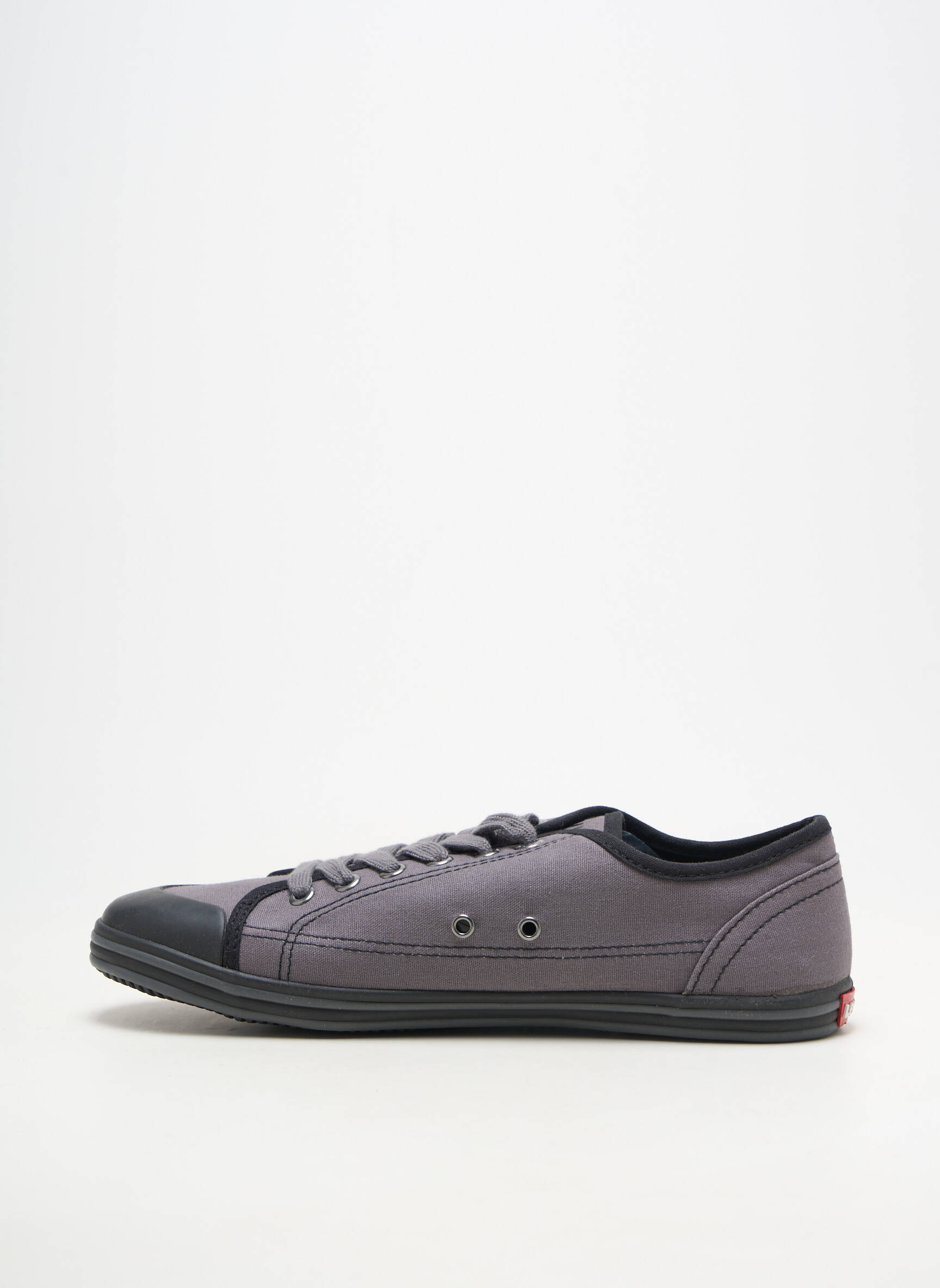 Baskets  bout rond gris LEVI'S homme