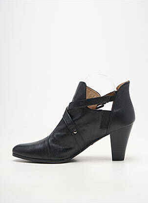 Bottines/boots matière lisse talon de 7 à 9cm noir KARSTON femme