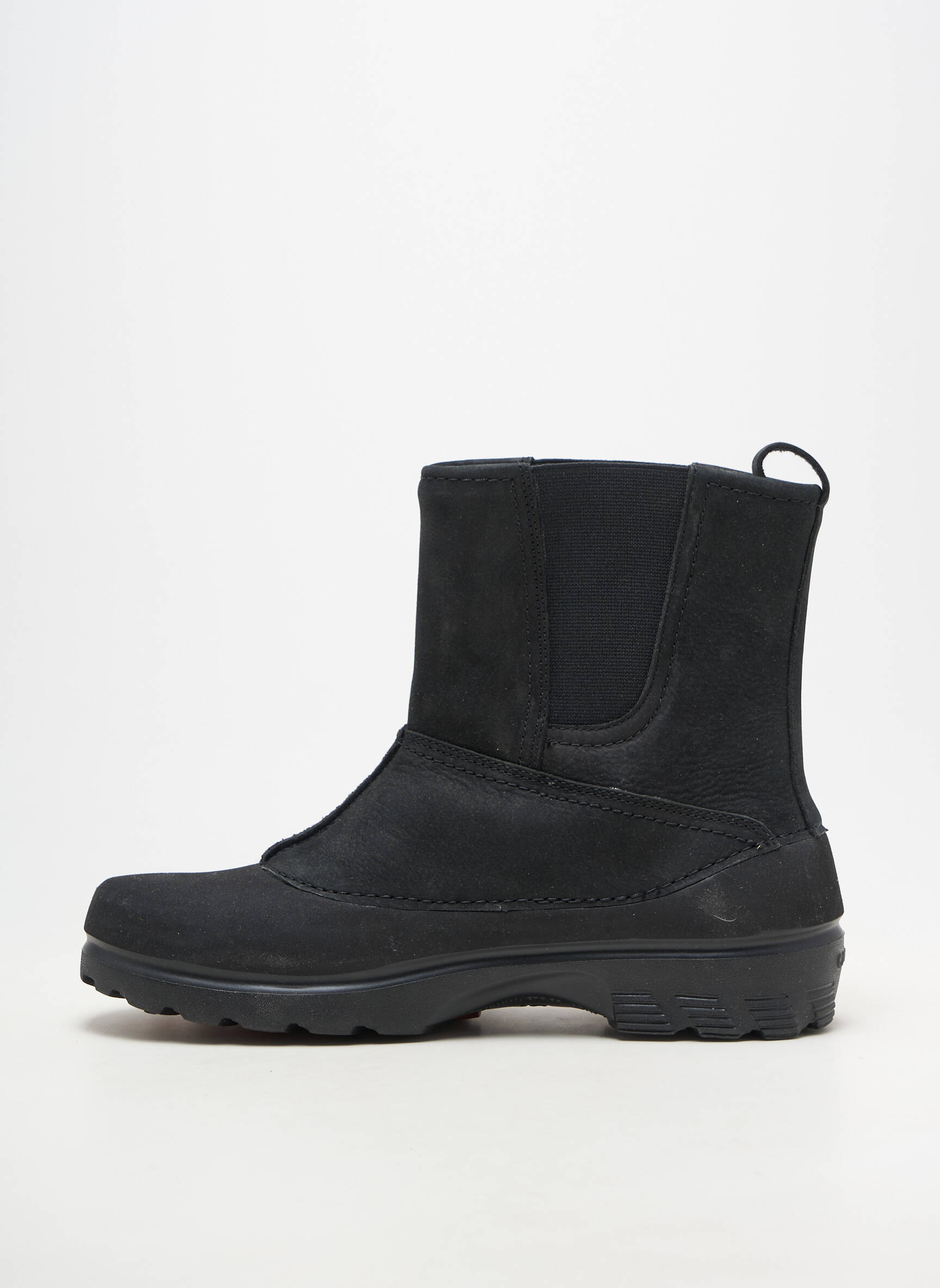 Bottines/boots fourrée bout rond noir CROCS homme
