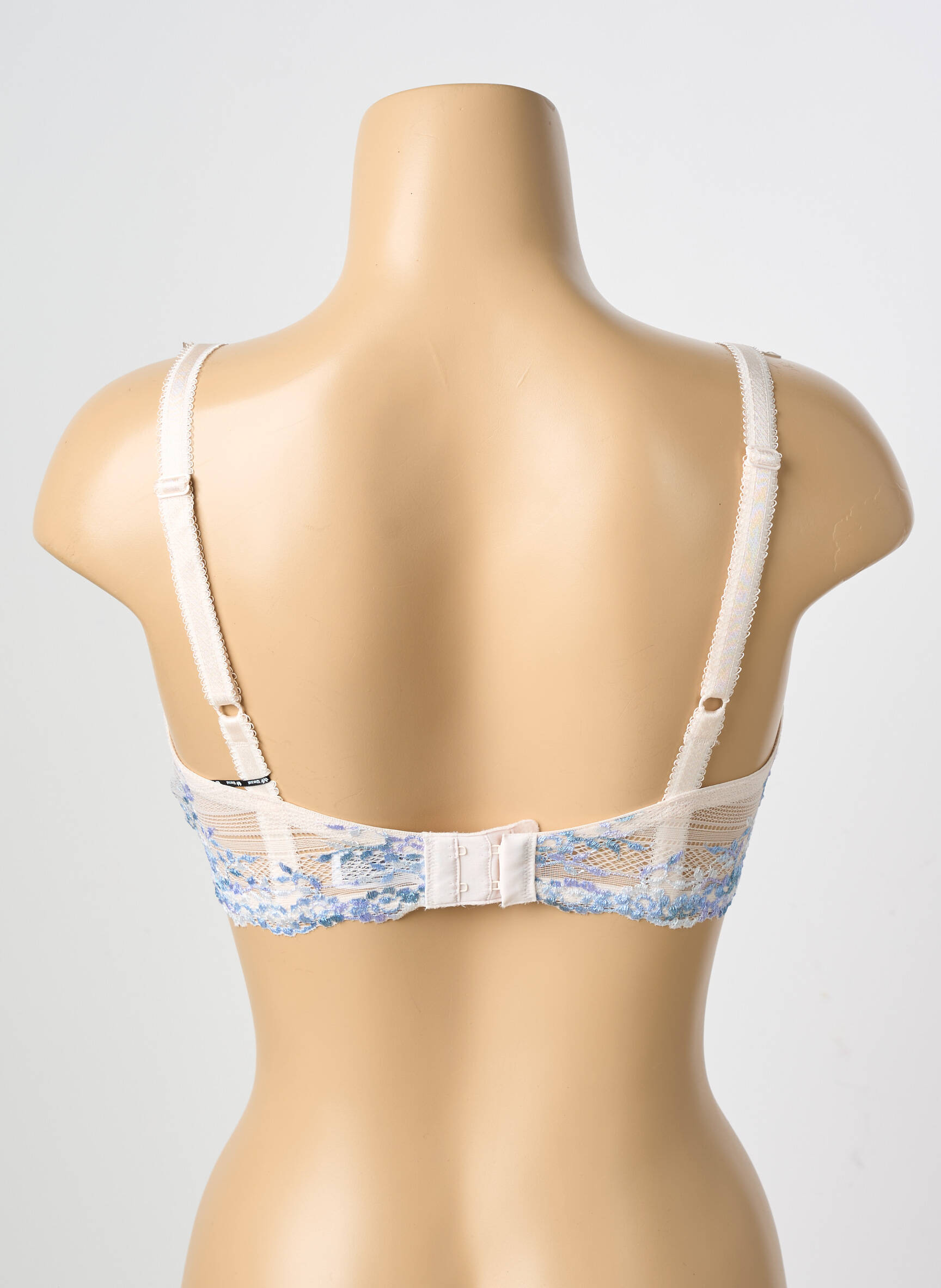 Soutien-gorge effet matière satinée haut soutien-gorge emboitant beige WACOAL femme