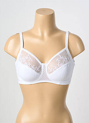 Soutien-gorge sans armature haut soutien-gorge emboitant blanc CHANTELLE femme