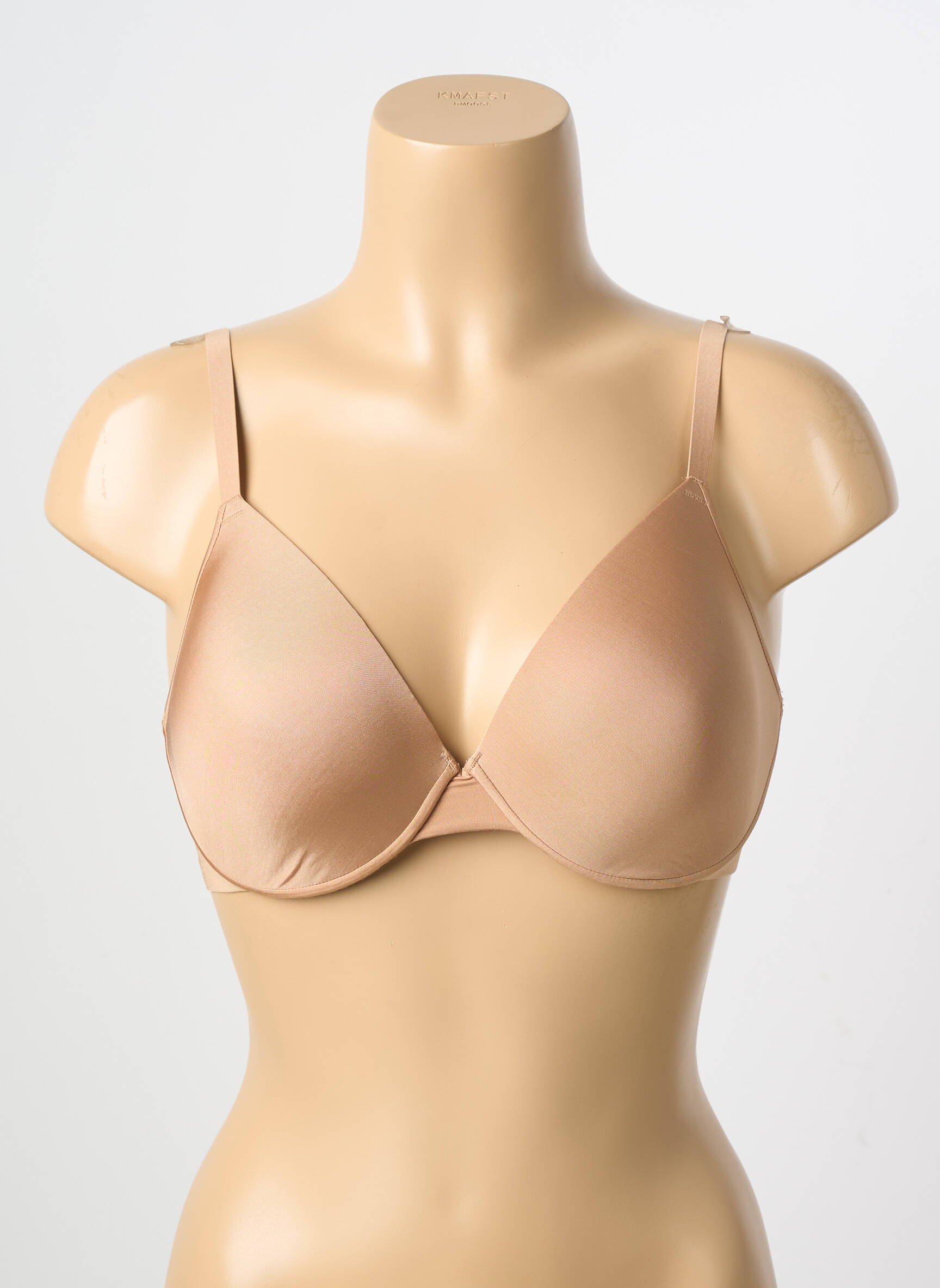 Soutien-gorge effet matière satinée haut soutien-gorge moulé chair WACOAL femme