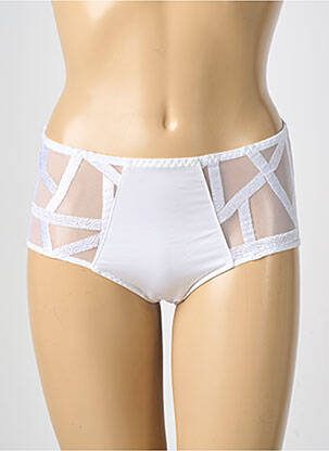 Culotte stretch blanc LOUISA BRACQ femme
