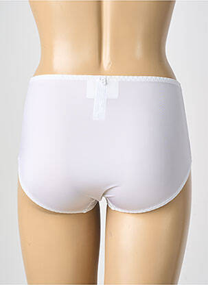 Culotte stretch blanc LOUISA BRACQ femme