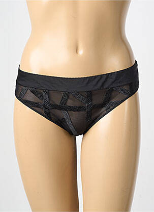 Culotte stretch noir LOUISA BRACQ femme