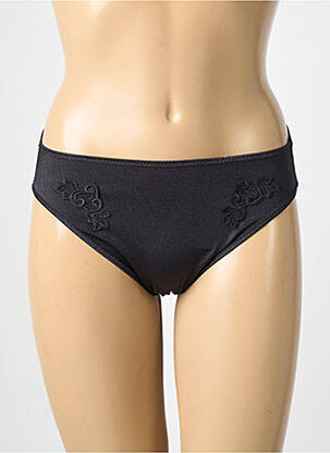 Culotte effet matière satinée noir CHANTELLE femme