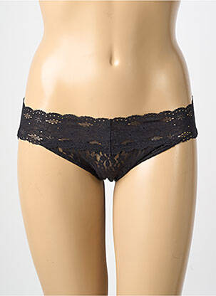 Culotte tissage tulle noir WACOAL femme