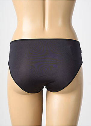 Culotte effet matière satinée noir LISANZA femme