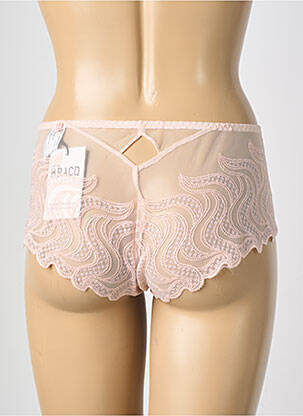 Shorty légère et transparente rose LOUISA BRACQ femme