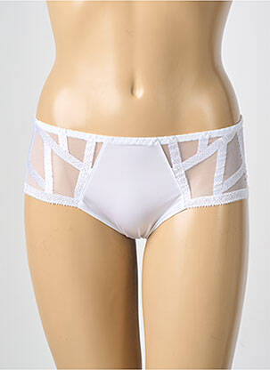 Culotte stretch blanc LOUISA BRACQ femme