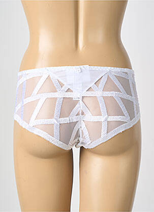 Culotte stretch blanc LOUISA BRACQ femme