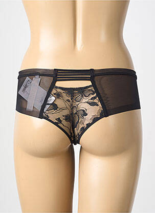 Tanga légère et transparente noir CHANTELLE femme