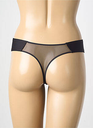 String légère et transparente noir CHANTELLE femme