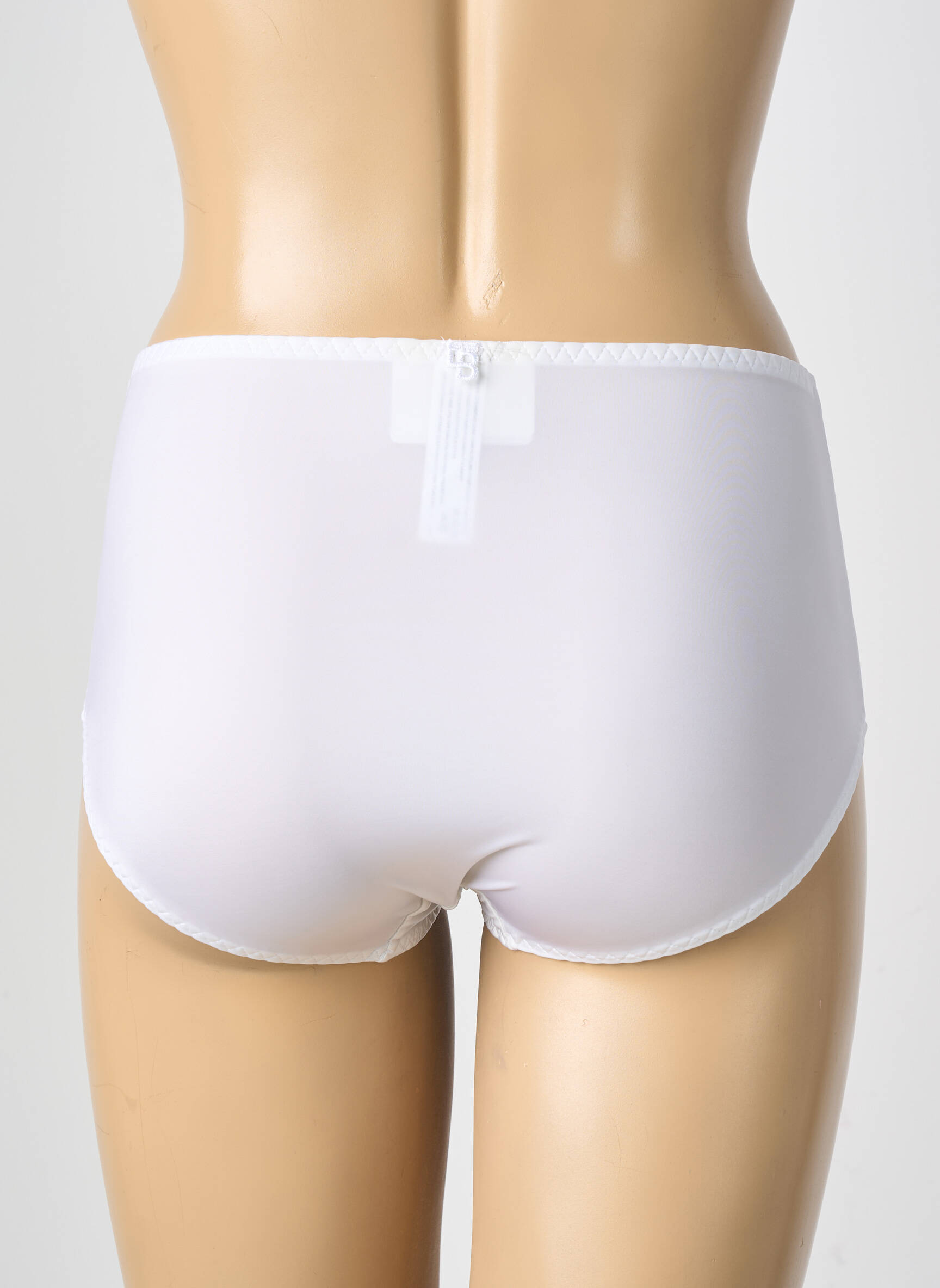 Culotte stretch blanc LOUISA BRACQ femme