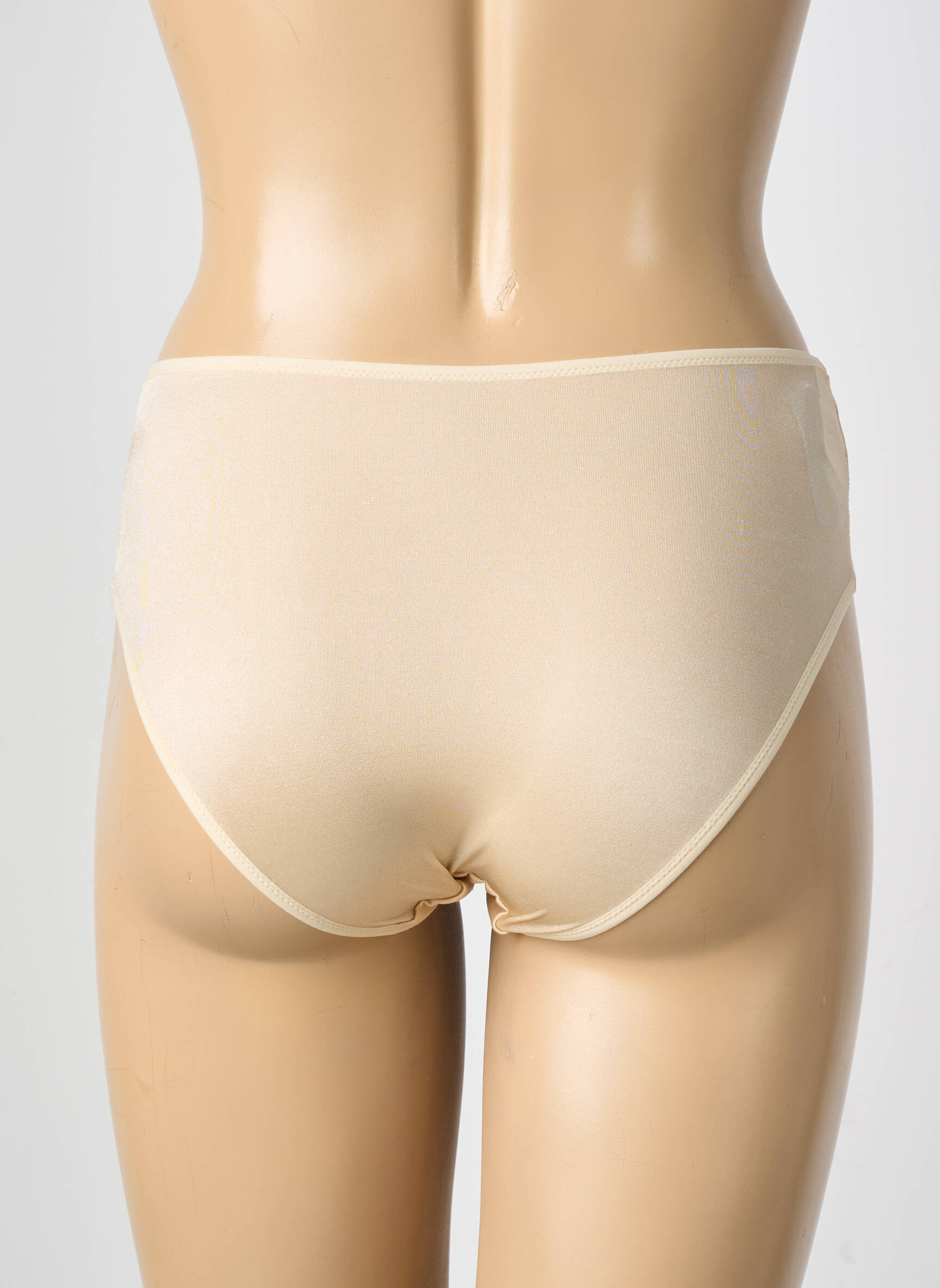 Culotte effet matière satinée chair LISANZA femme