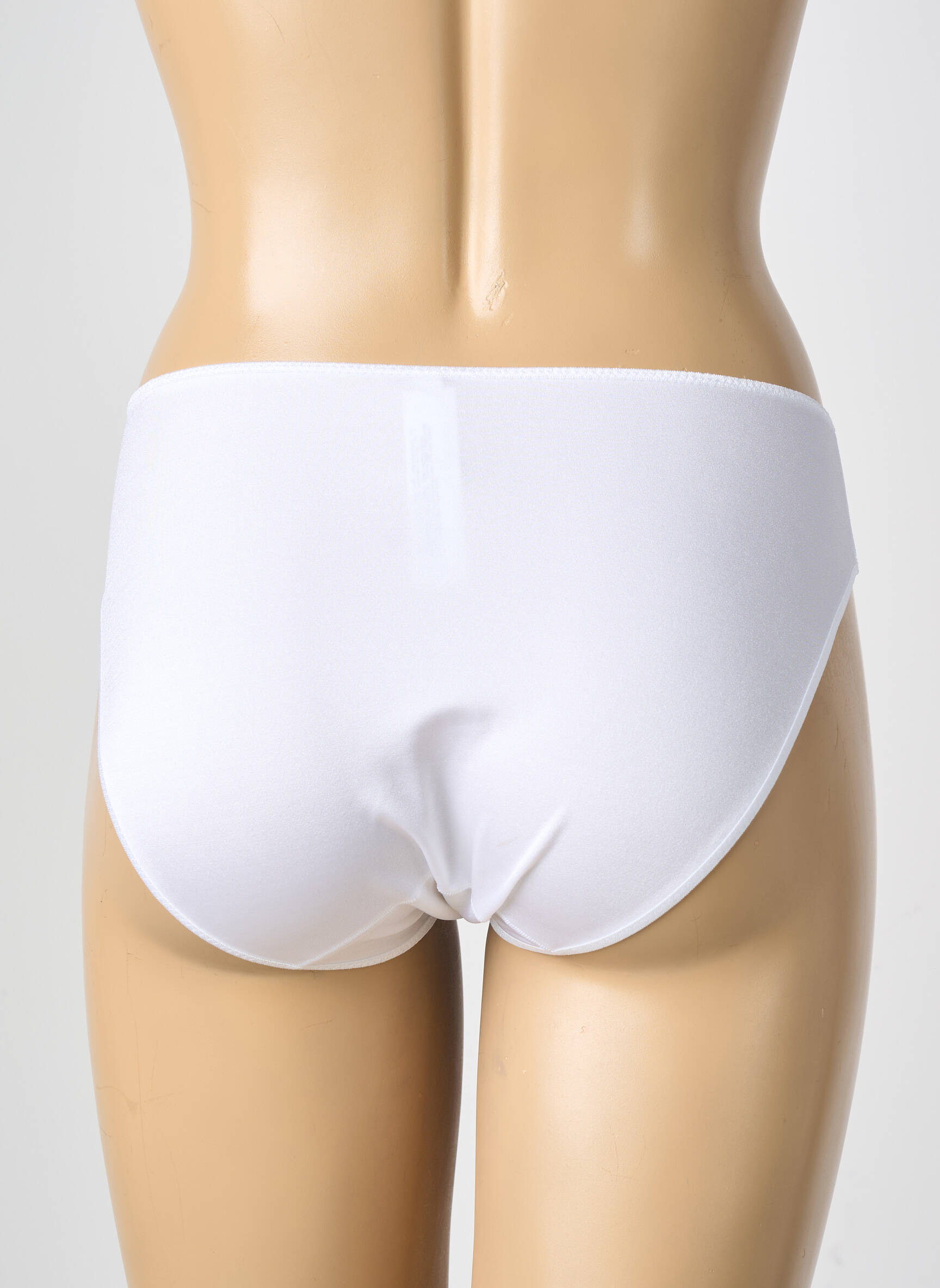Culotte effet matière satinée blanc CHANTELLE femme