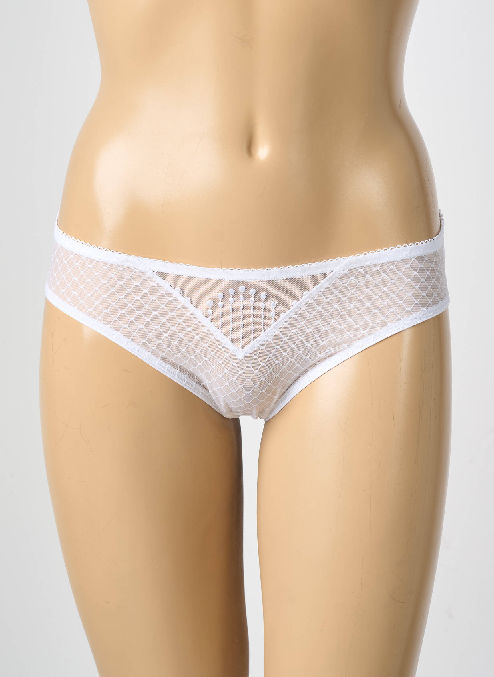 Culotte légère et transparente blanc CHANTELLE femme