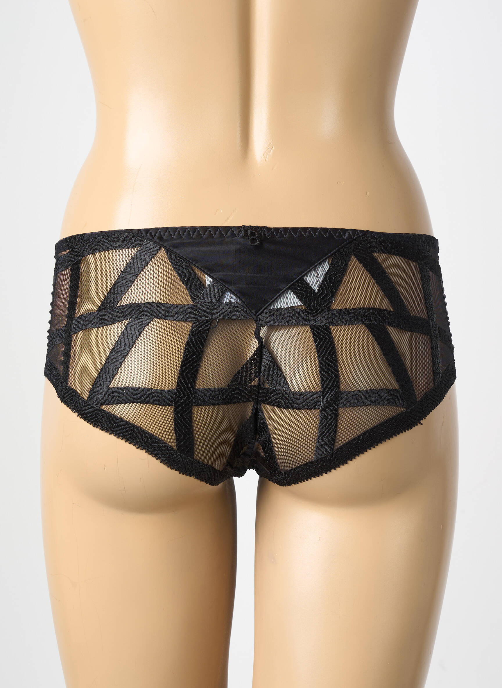 Culotte stretch noir LOUISA BRACQ femme